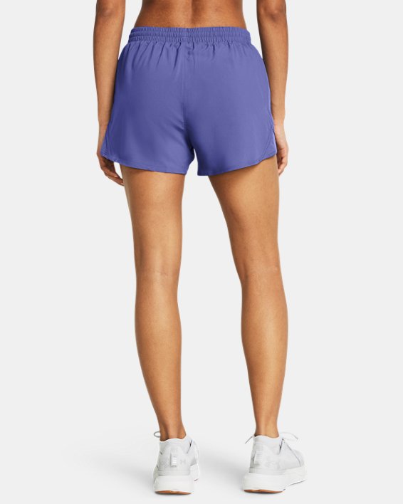 Shorts UA Fly-By 2-in-1 para mujer, Purple, pdpMainDesktop image number 1